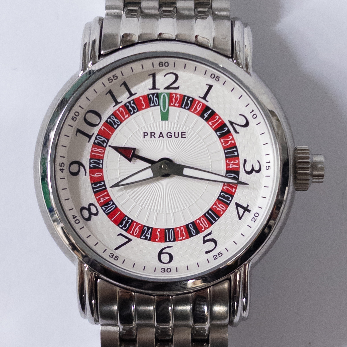 Prague NEW Roulette Wheel Automatic Watch