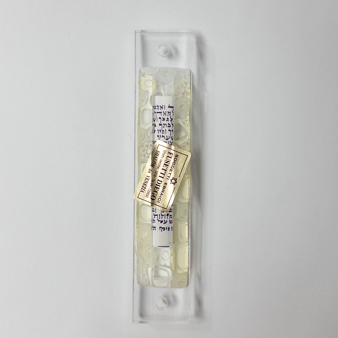 Murano Art Glass Mezuzah