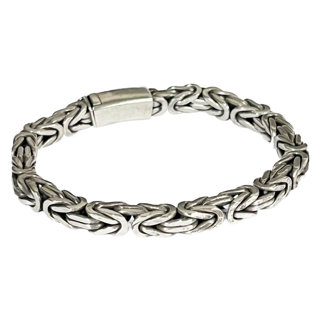 Sterling Silver Heavy Multi-Link Bracelet