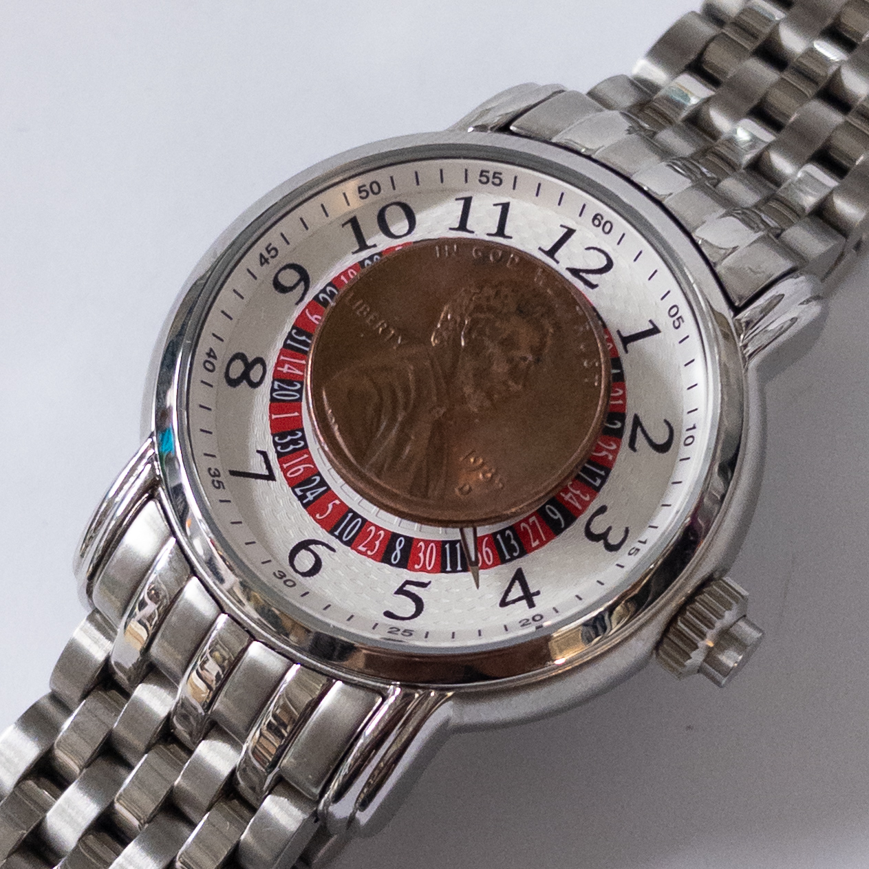 Prague NEW Roulette Wheel Automatic Watch