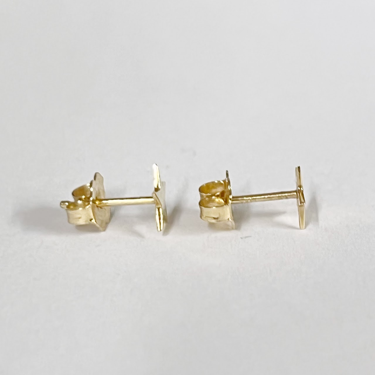 14K Gold Star Earrings