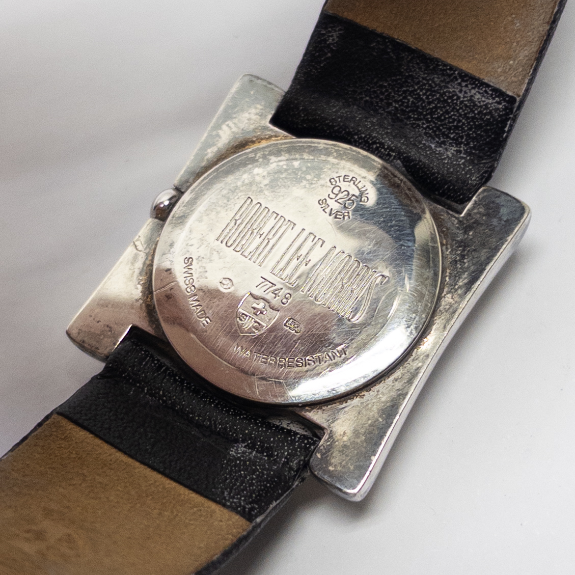 Robert Lee Morris Sterling Silver Watch