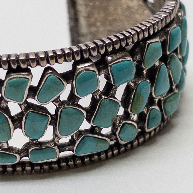 Barse Sterling Silver & Turquoise Cuff Bracelet