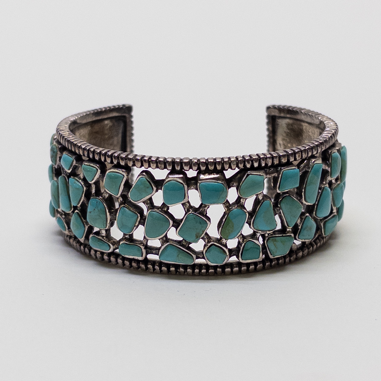 Barse Sterling Silver & Turquoise Cuff Bracelet