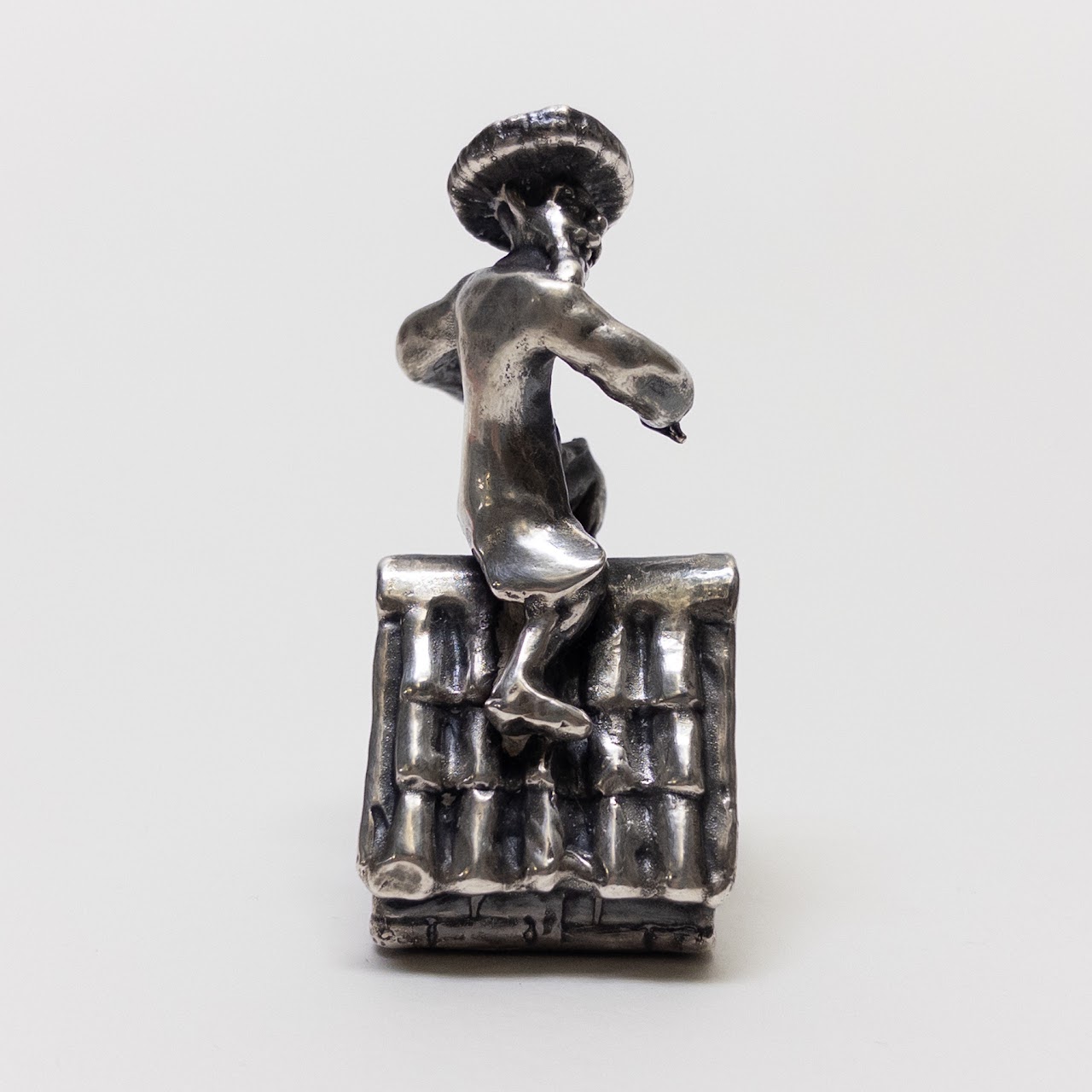 Sterling Silver Fiddler on the Roof Object