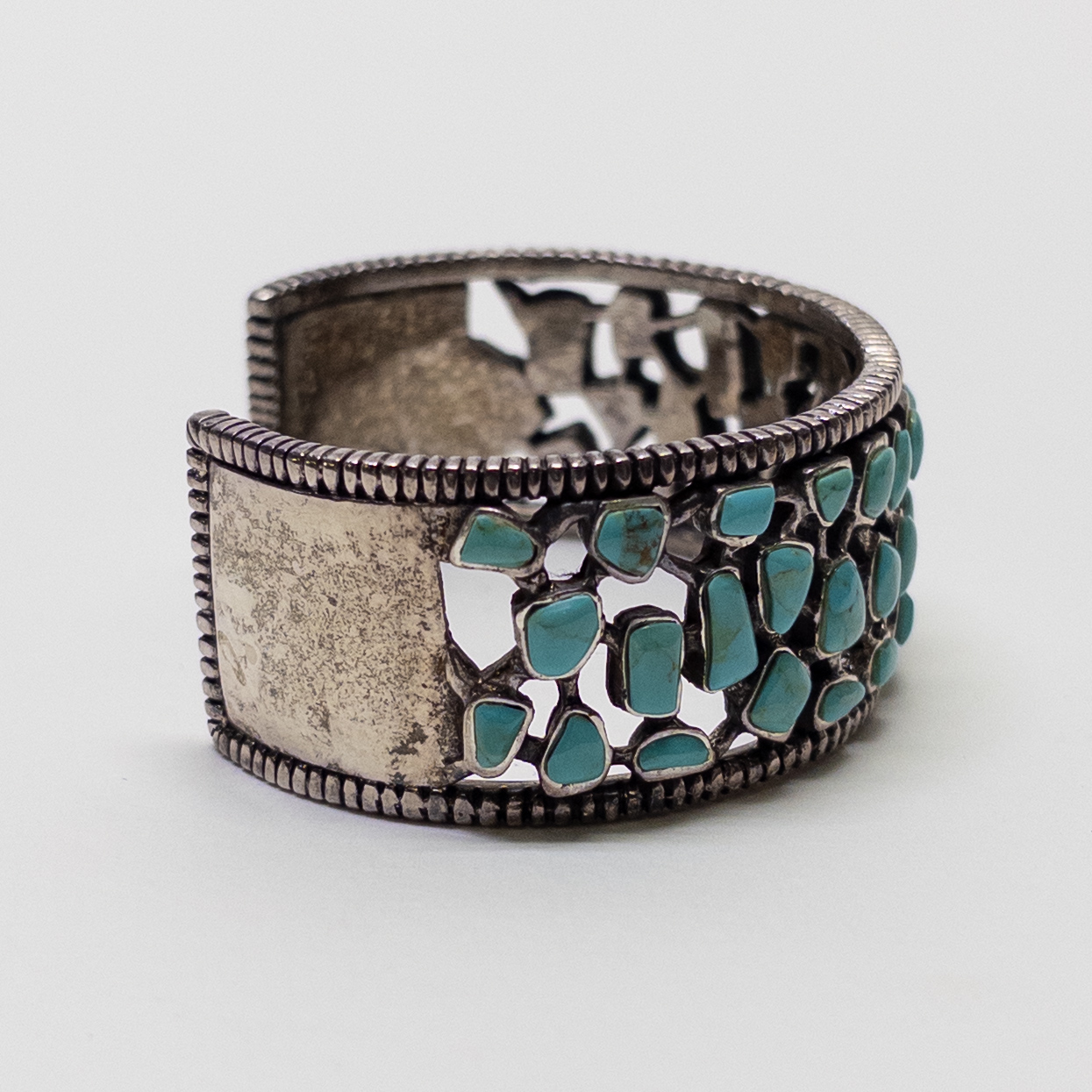 Barse Sterling Silver & Turquoise Cuff Bracelet