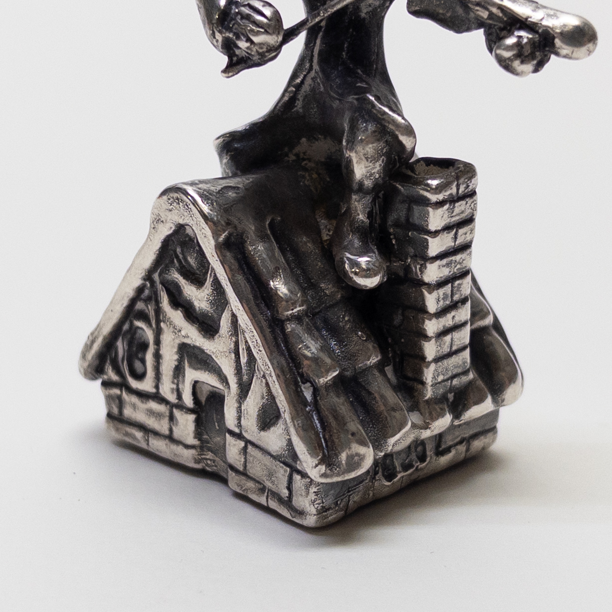 Sterling Silver Fiddler on the Roof Object