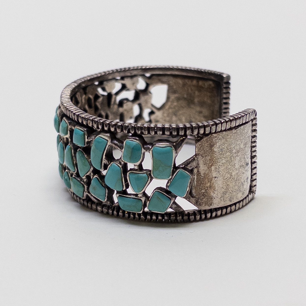 Barse Sterling Silver & Turquoise Cuff Bracelet