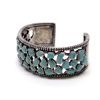 Barse Sterling Silver & Turquoise Cuff Bracelet