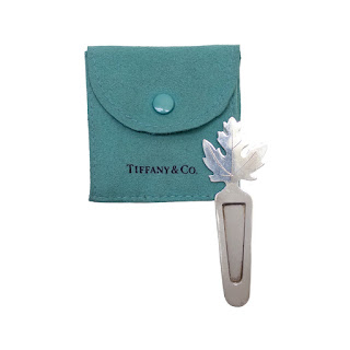 Tiffany & Co. Sterling Silver  Maple Leaf Bookmark