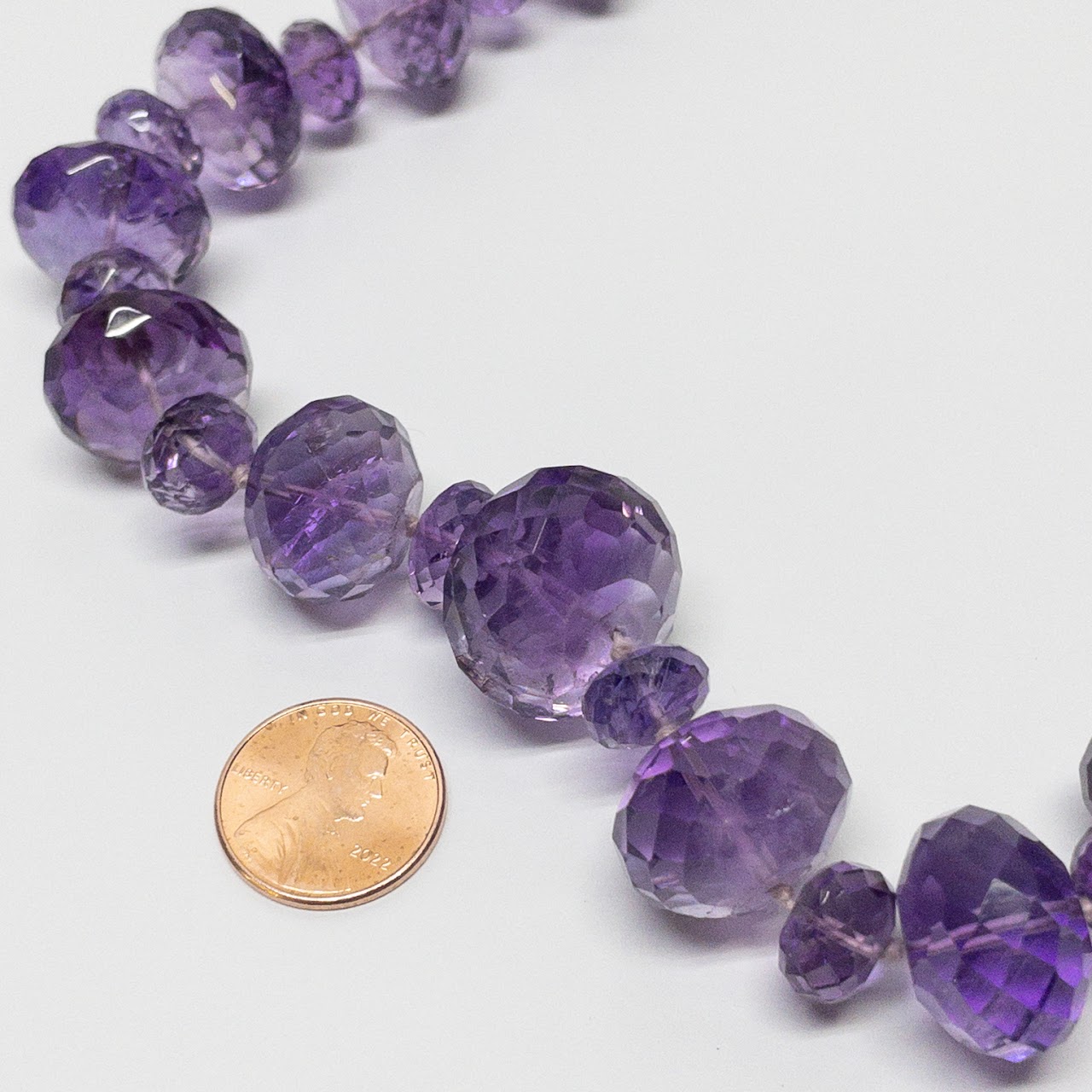 Amethyst & 14K Gold Necklace