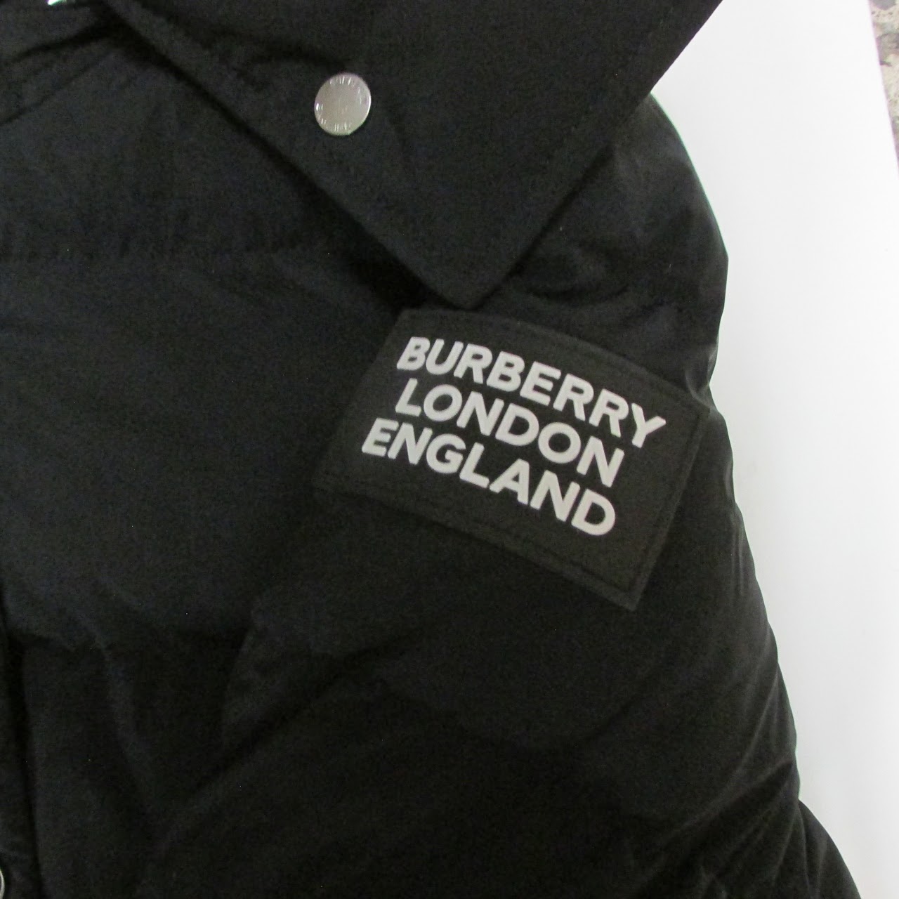 Burberry Long Hooded Puffer Coat