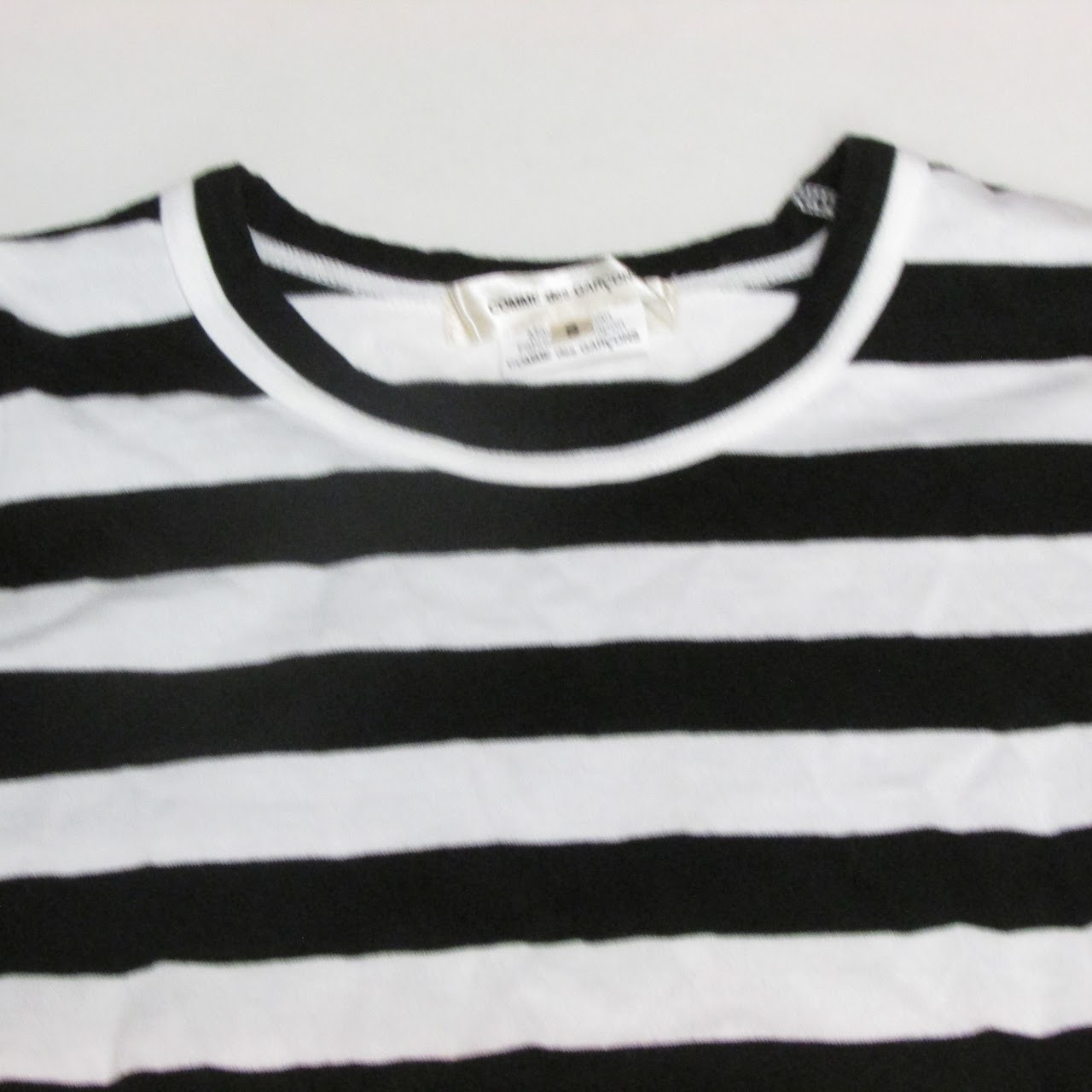 Comme des Garçons Striped  T-Shirt