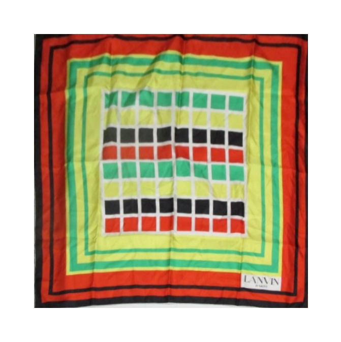 Lanvin Paris Silk Scarf