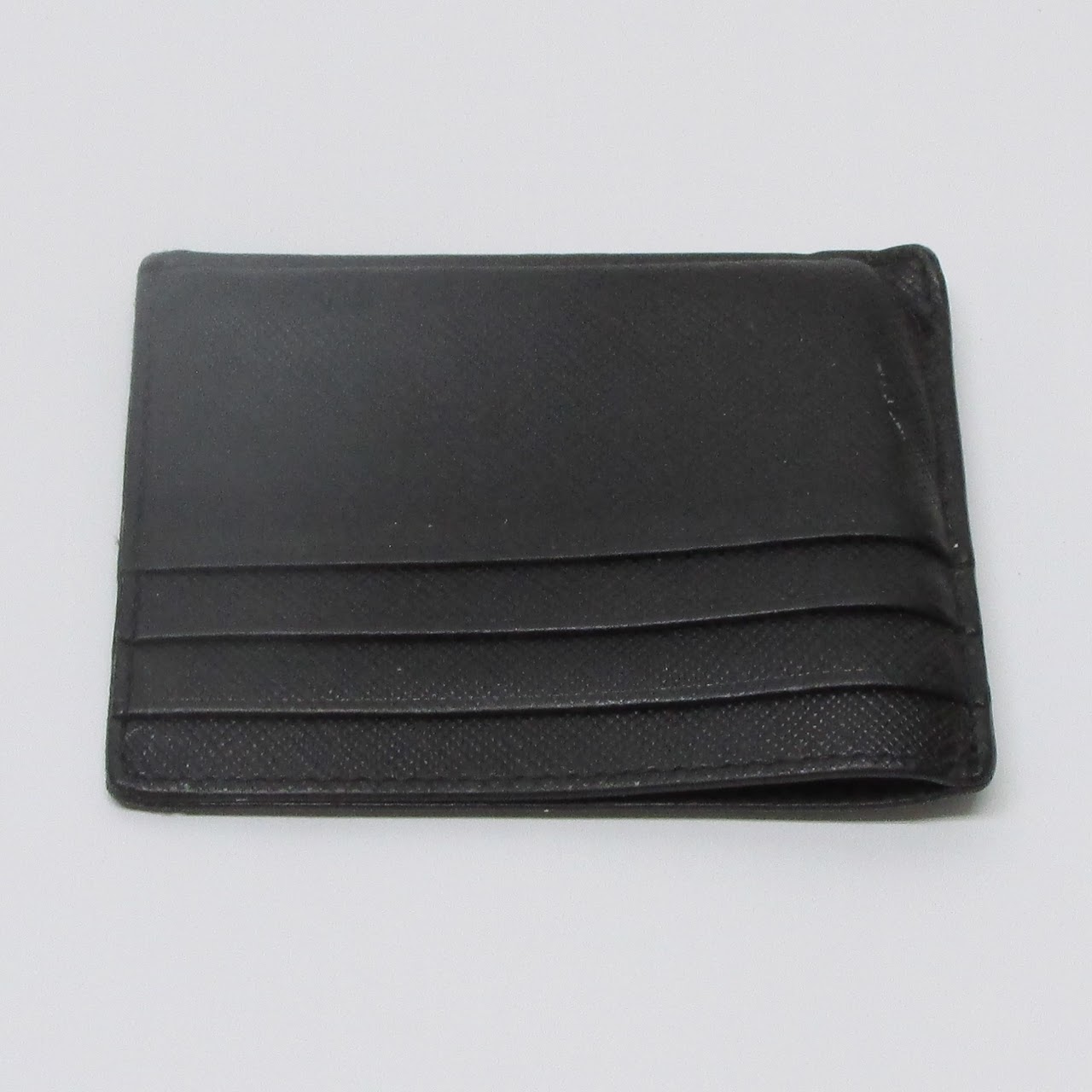 Prada Saffiano Leather Card Wallet