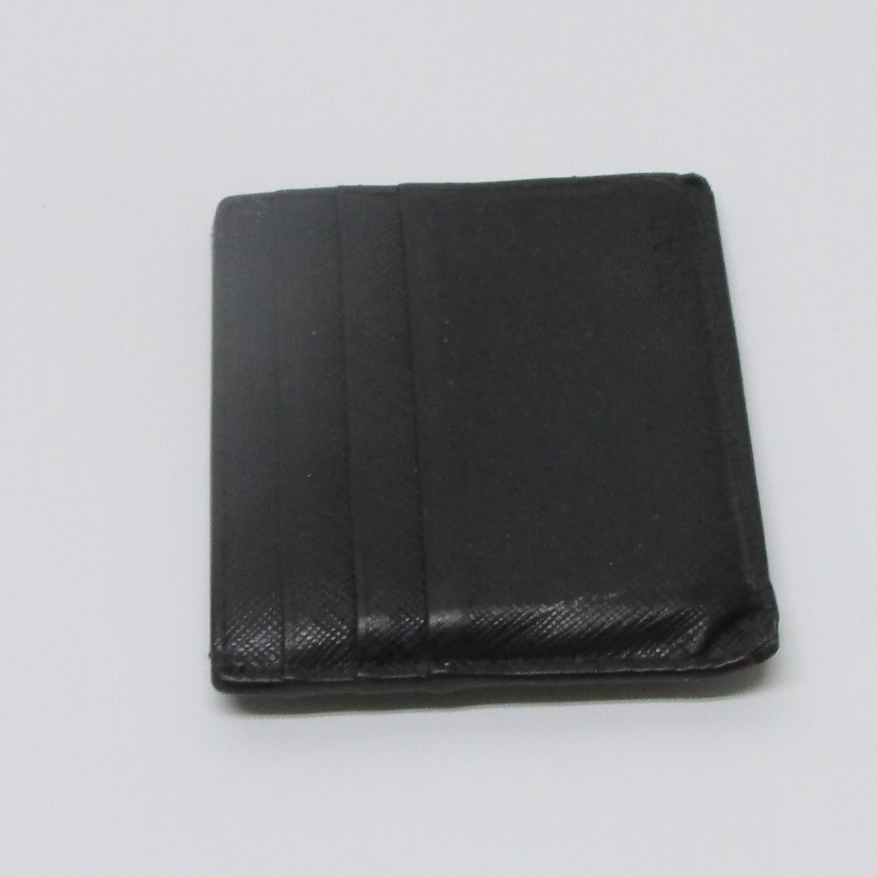 Prada Saffiano Leather Card Wallet