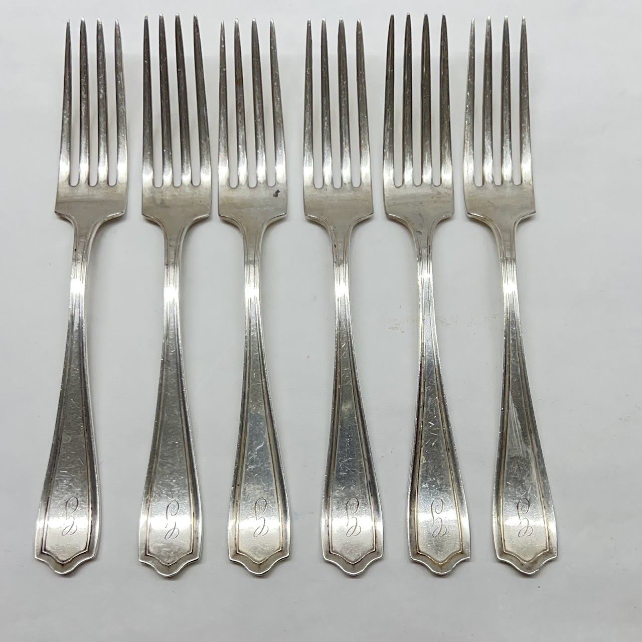 Sterling Silver Flatware Service for Six