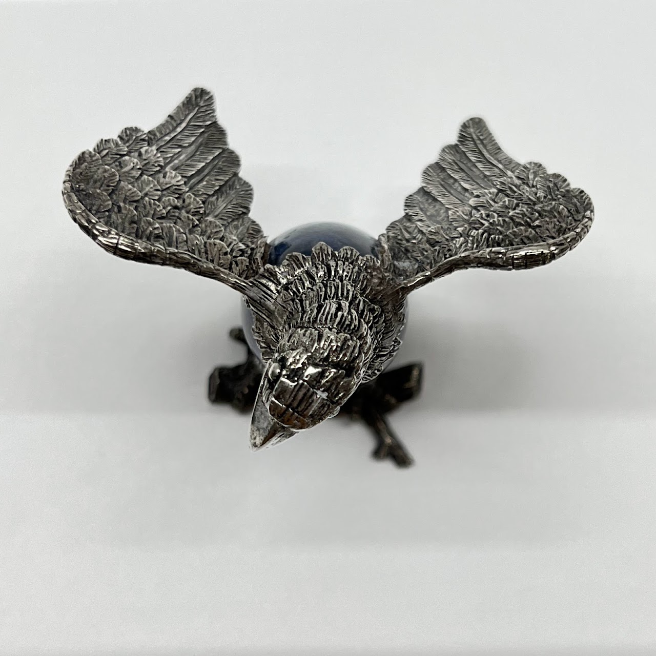 Sterling Silver & Sodalite Eagle Sculpture