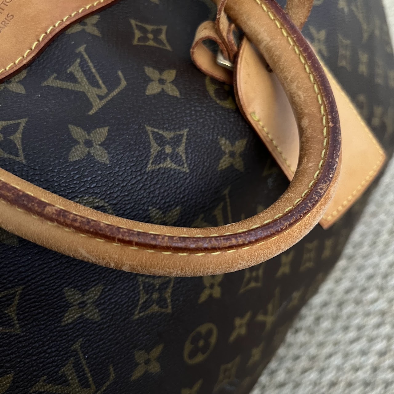 Louis Vuitton Alize 2 Compartment Travel Bag