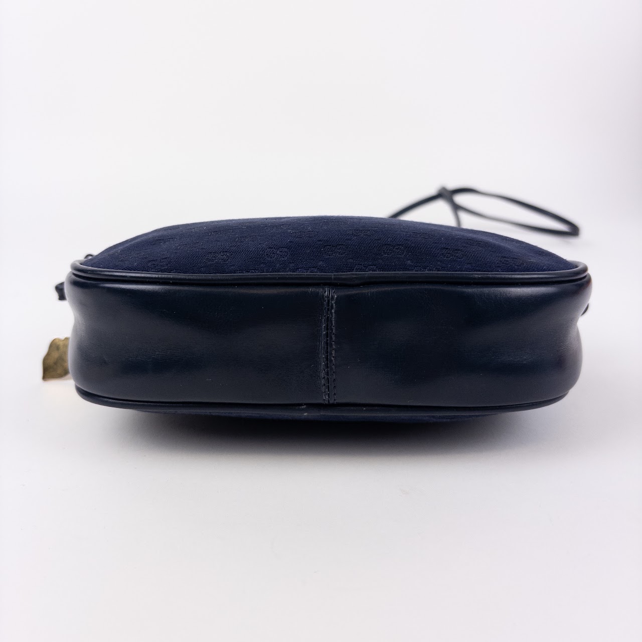 Gucci Interlocking GG Navy Blue Small Crossbody Bag