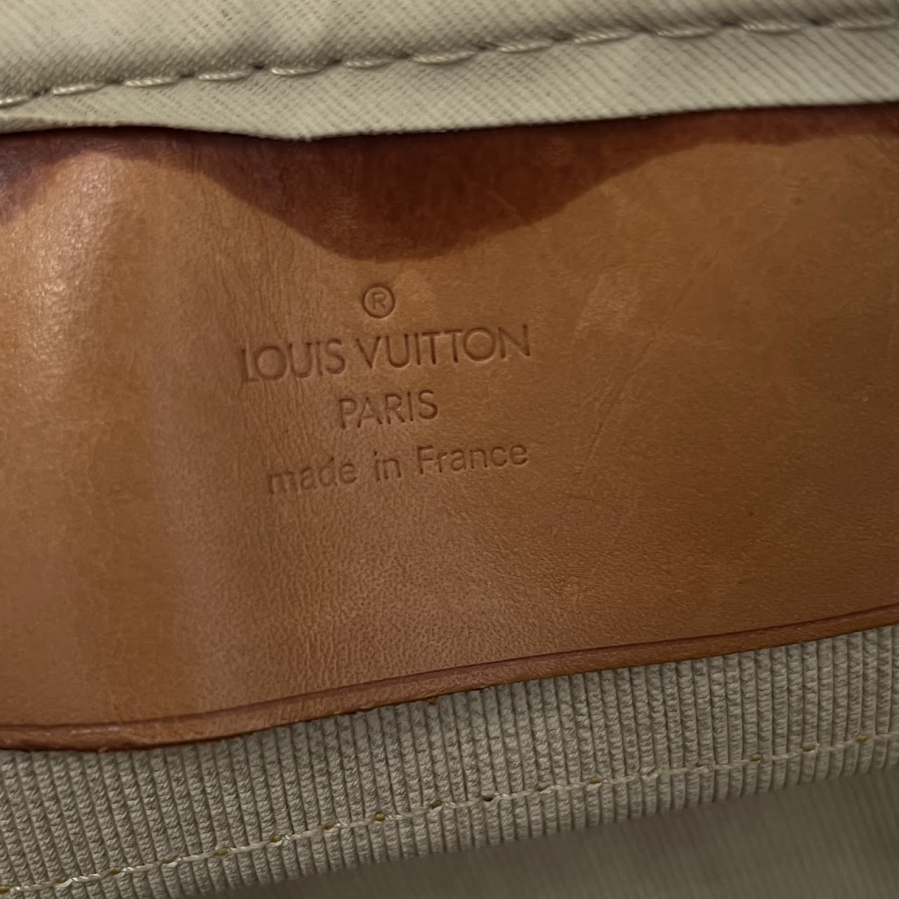 Louis Vuitton Alize 2 Compartment Travel Bag