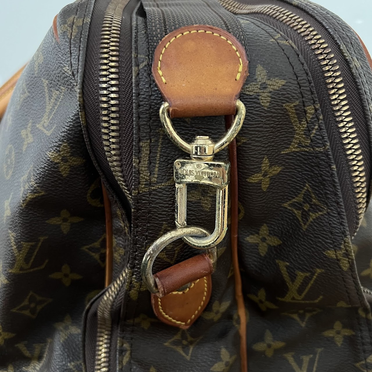 Louis Vuitton Alize 2 Compartment Travel Bag