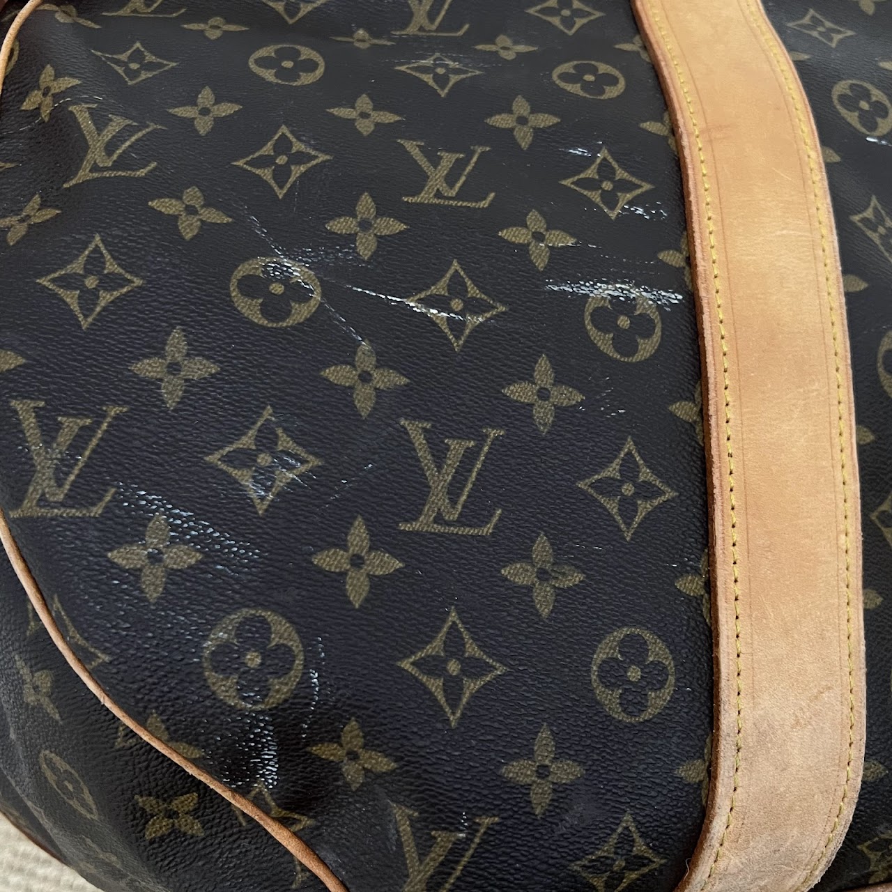 Louis Vuitton Vintage Sac Polochon Monogram Duffle bag