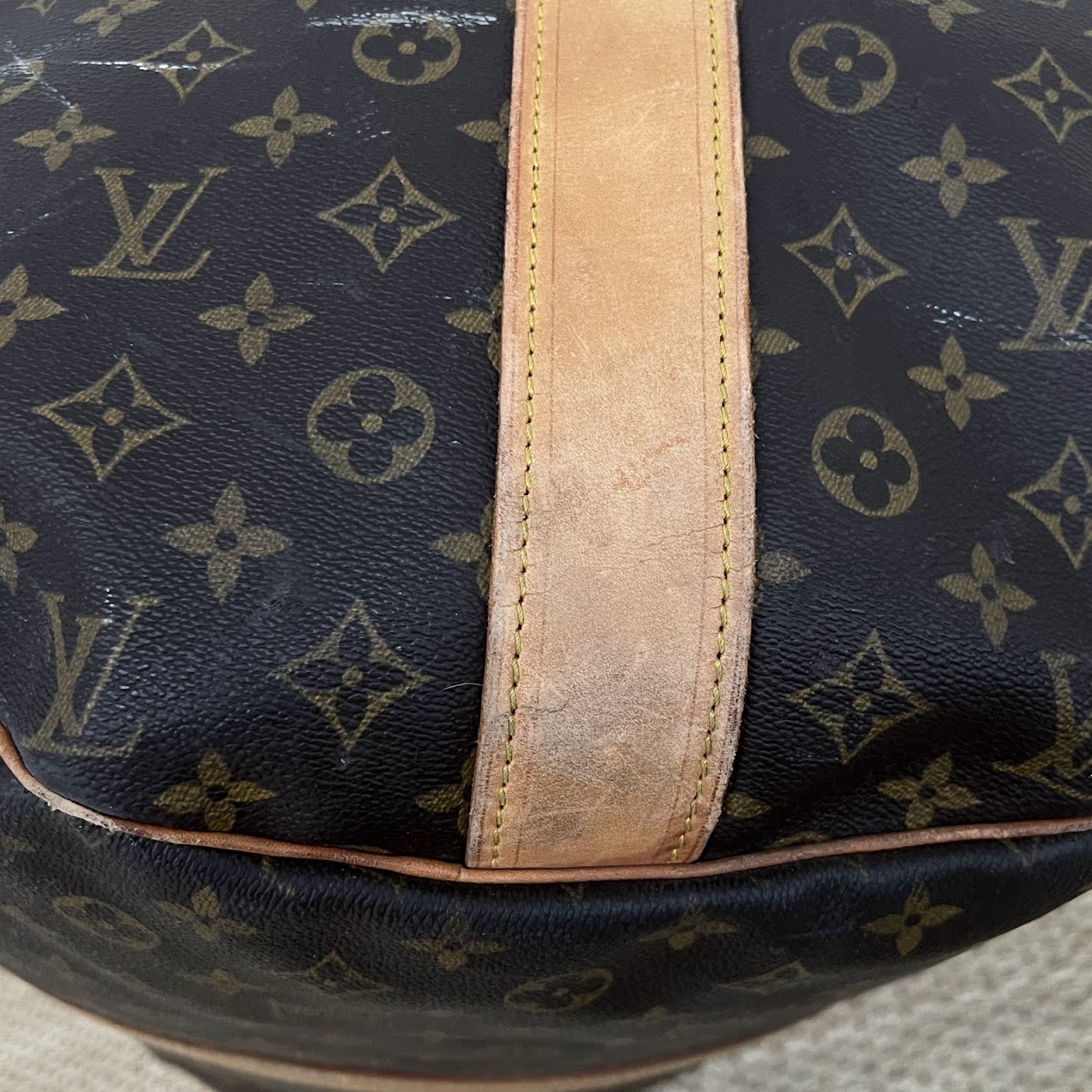 Louis Vuitton Vintage Sac Polochon Monogram Duffle bag