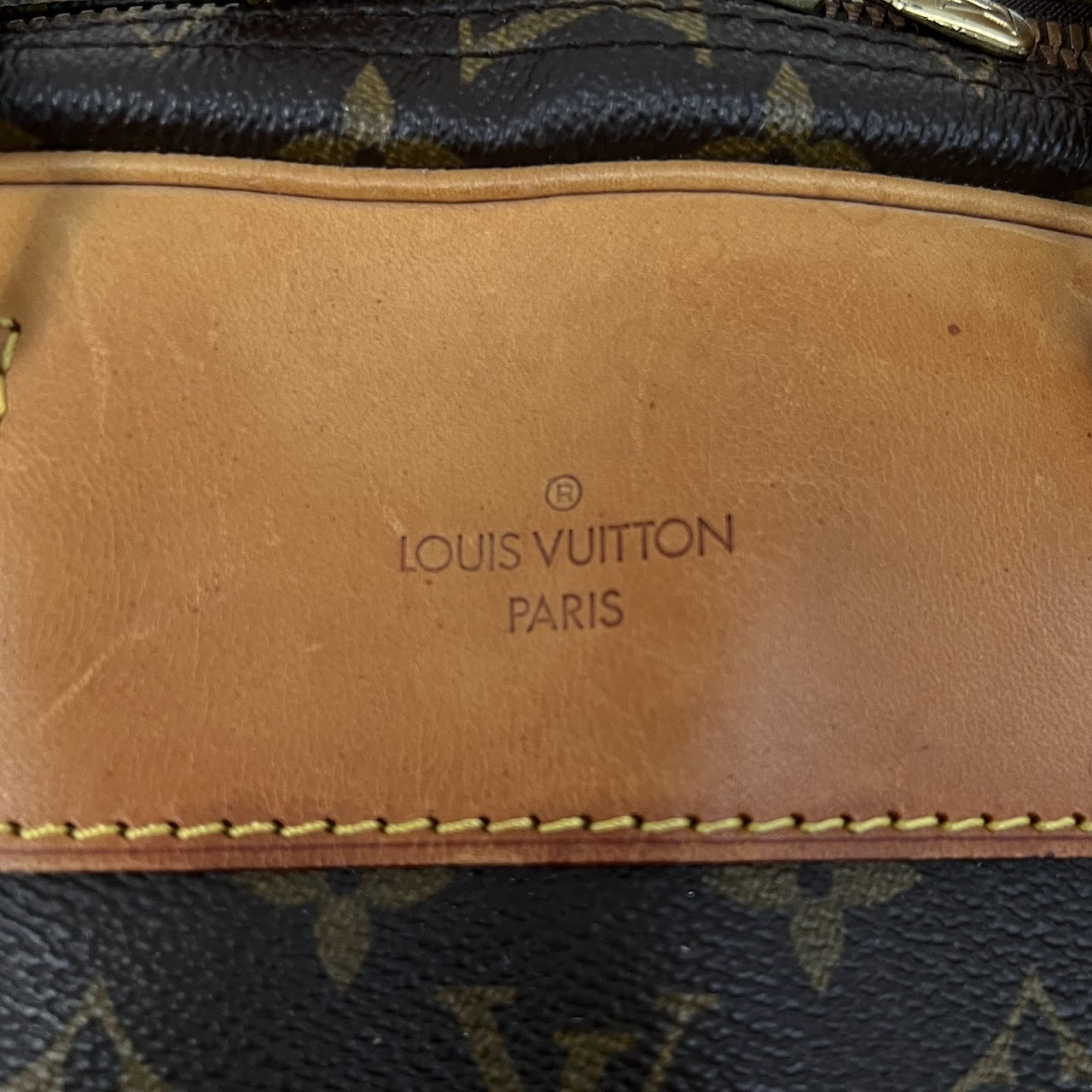 Louis Vuitton Alize 2 Compartment Travel Bag