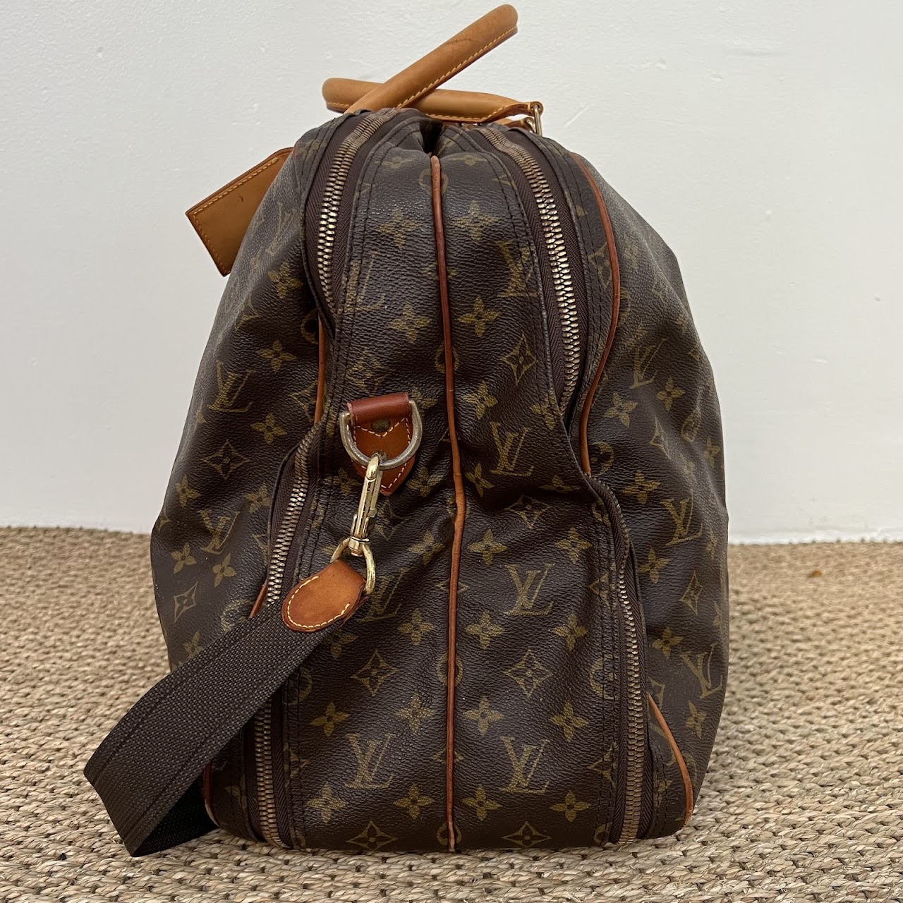 Louis Vuitton Alize 2 Compartment Travel Bag