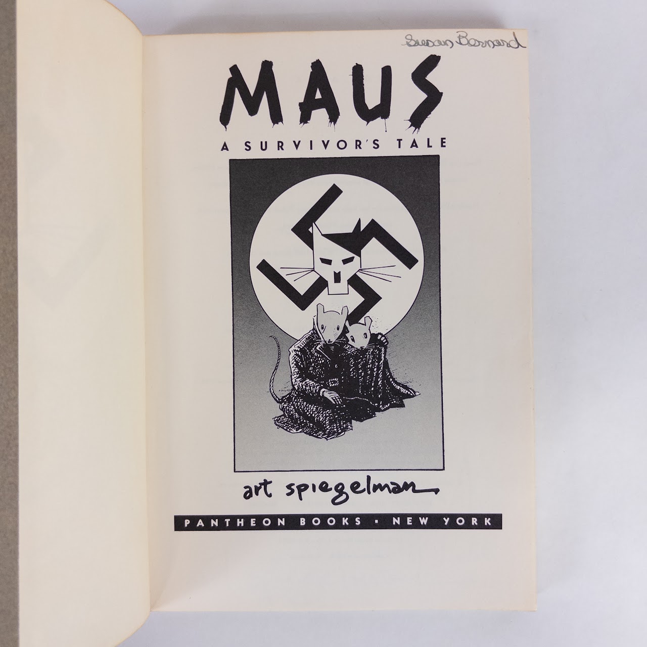 Art Spiegelman: 'Maus: A Survivor's Tale' Signed First Collected Edition