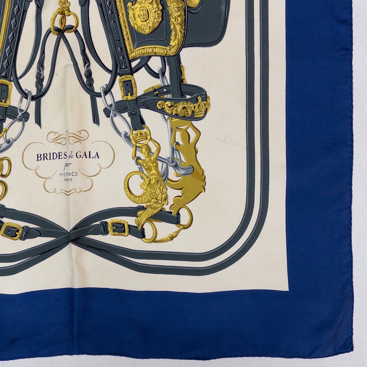 Hermès Brides de Gala Carre 90 Silk Scarf