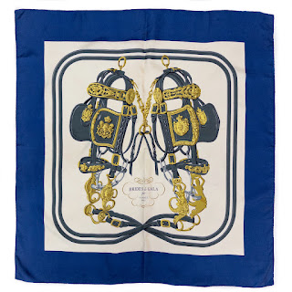 Hermès Brides de Gala Carre 90 Silk Scarf