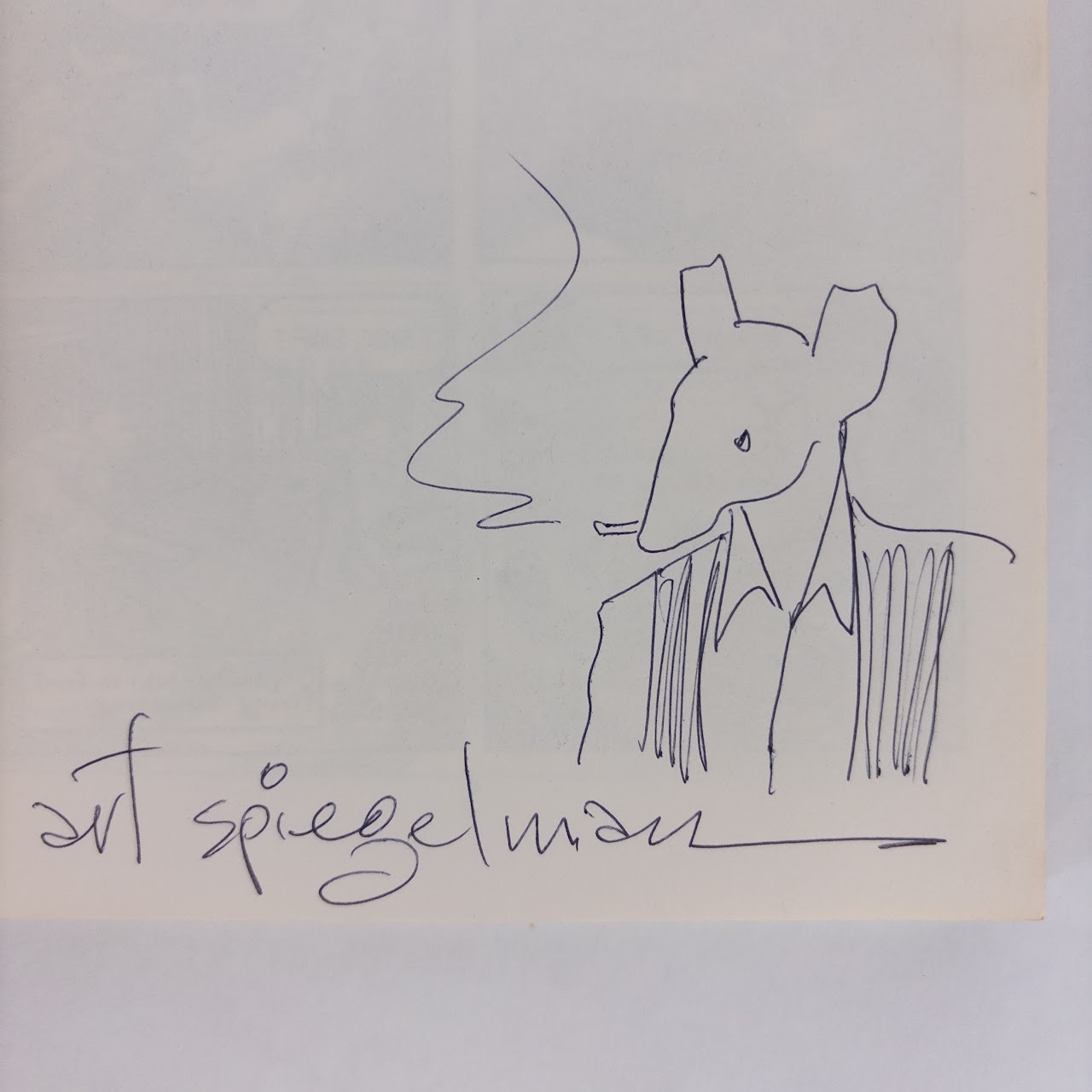 Art Spiegelman: 'Maus: A Survivor's Tale' Signed First Collected Edition