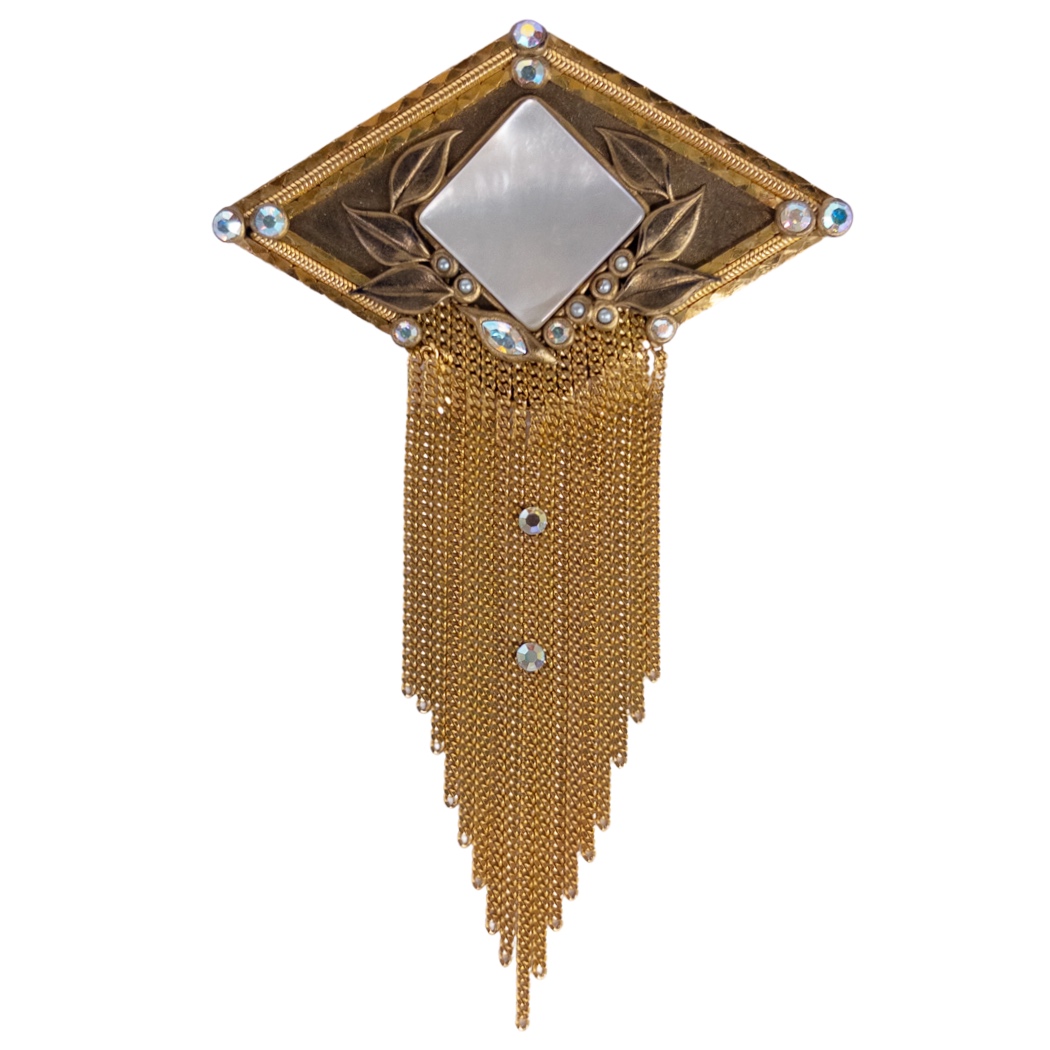 Marena Art Deco Convertible Brooch