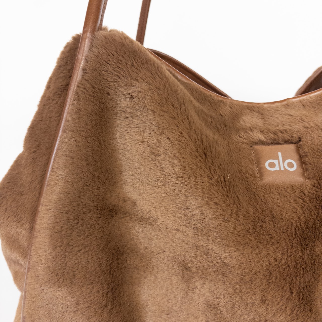 Alo Vegan Faux Fur Tote Bag