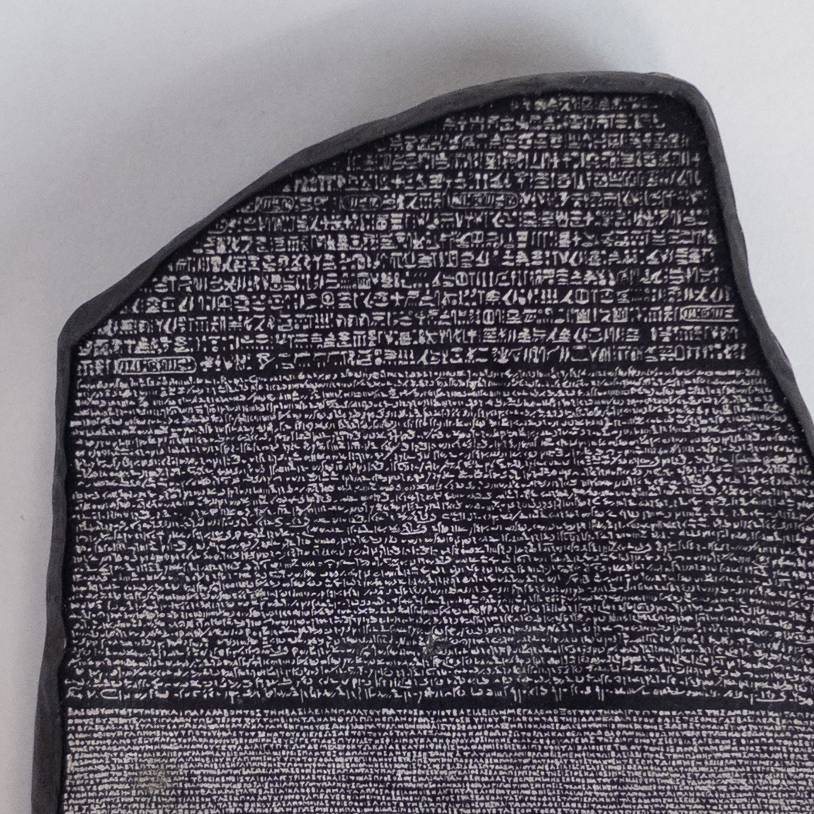 Rosetta Stone Miniature Resin Replica