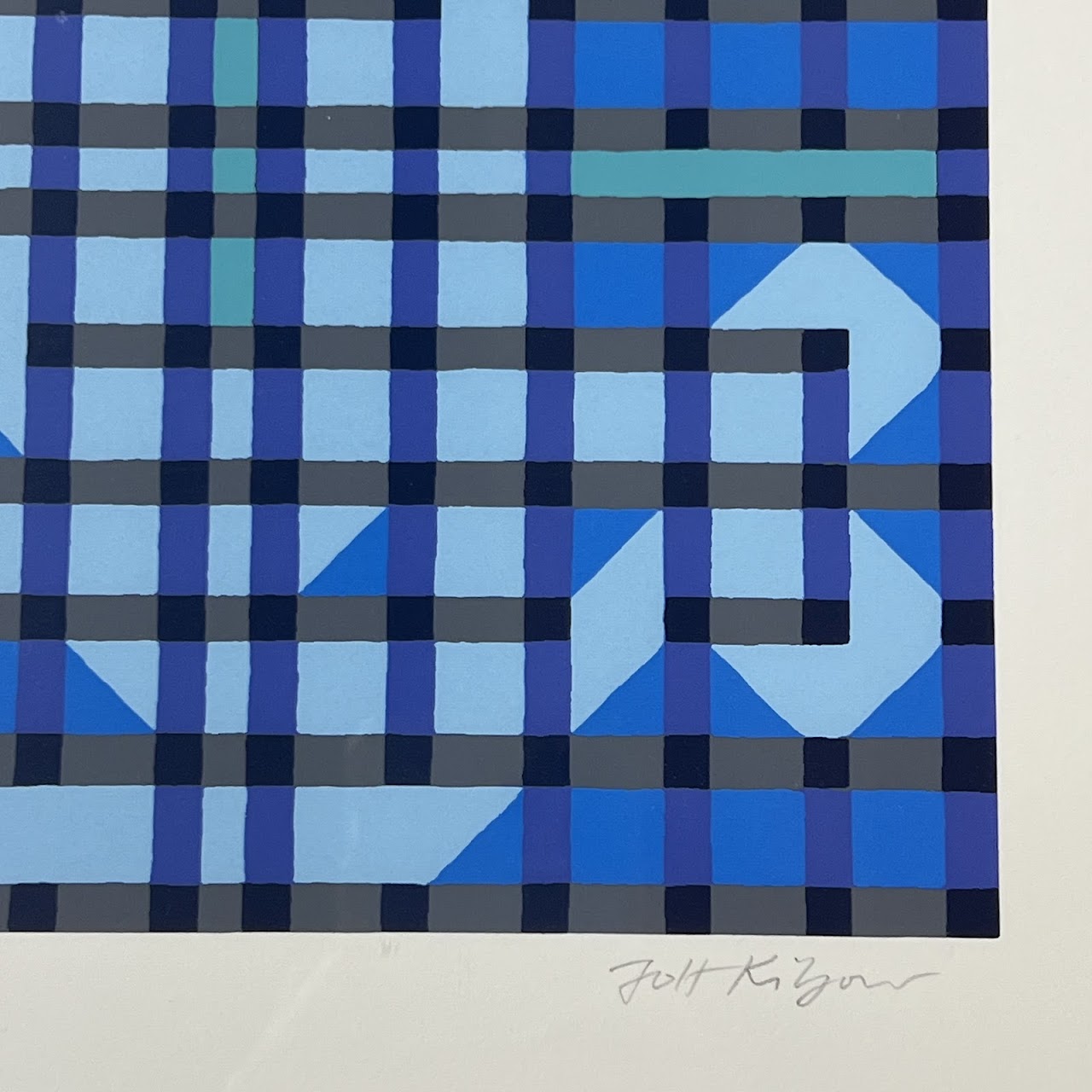 Scott Kilgour Signed Silkscreen, 1994 #1