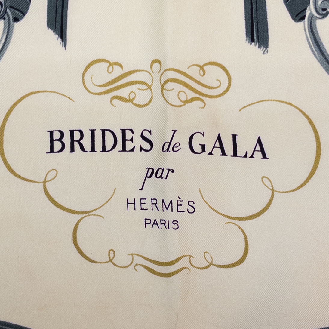 Hermès Brides de Gala Carre 90 Silk Scarf