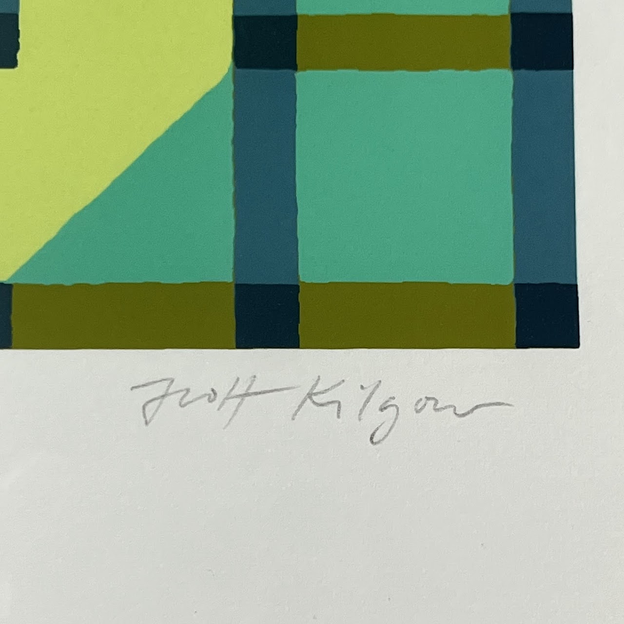 Scott Kilgour Signed Silkscreen, 1994 #4