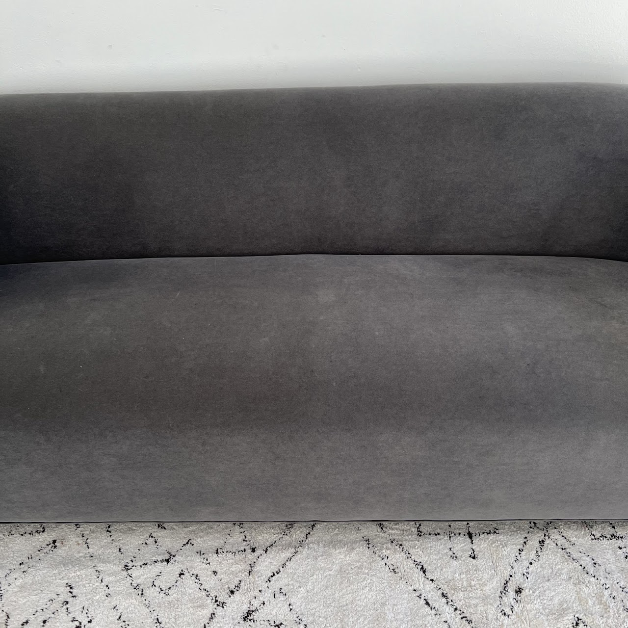 Restoration Hardware 1950s Italian Style Shelter-Arm Sofa