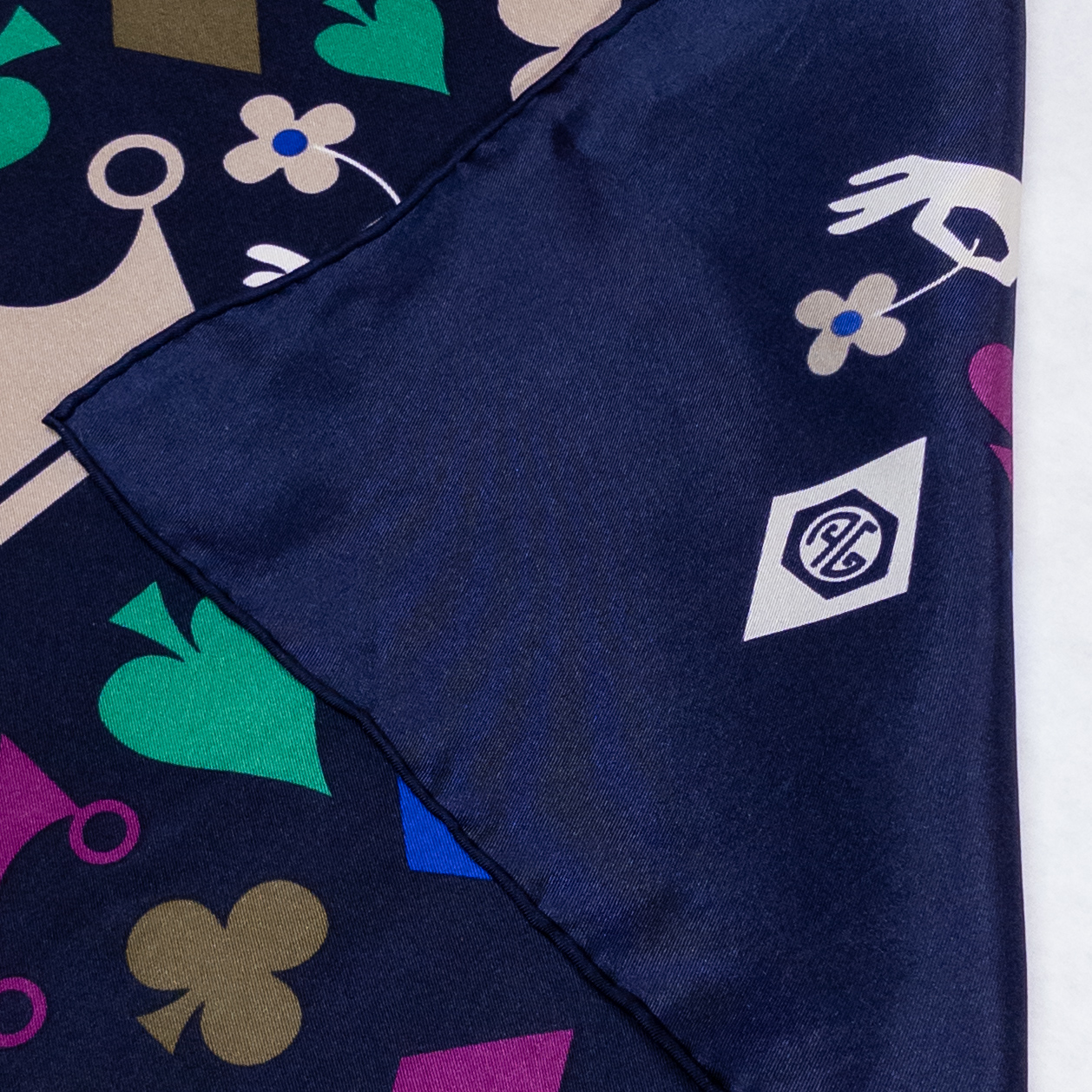 Jonathan Adler House of Cards Silk Scarf