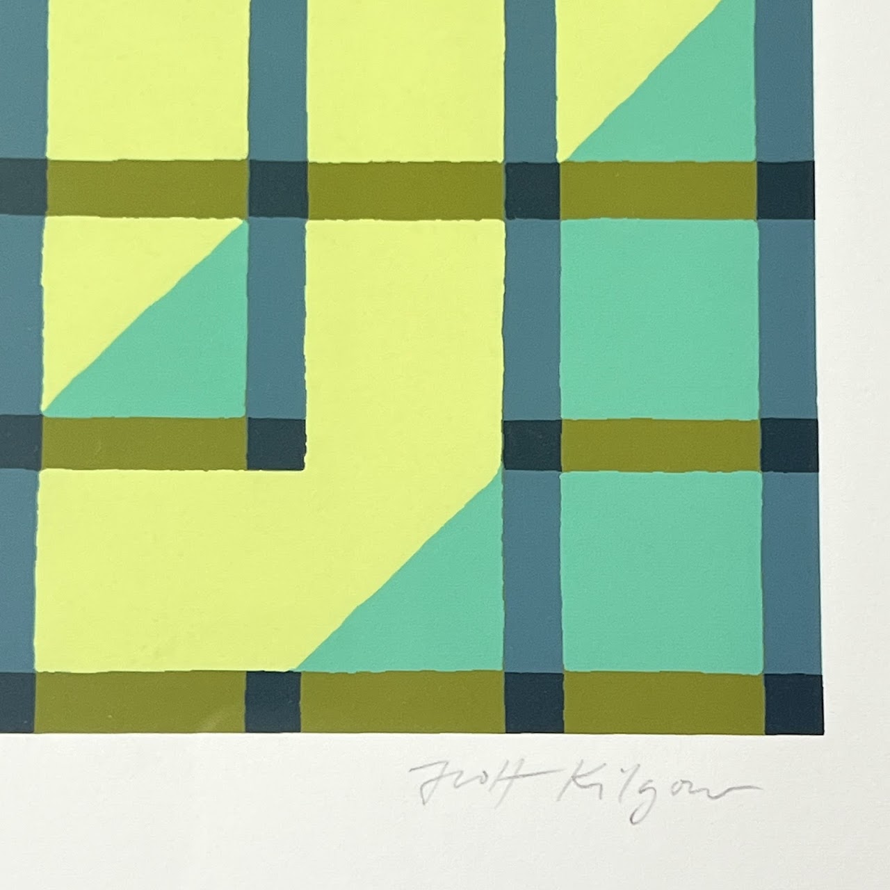 Scott Kilgour Signed Silkscreen, 1994 #4