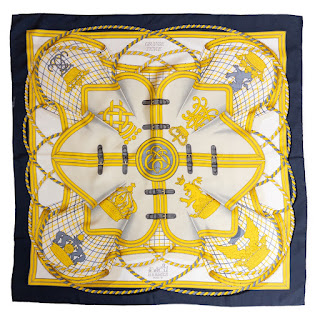 Hermès Grande Tenue Carre 90 Silk Scarf