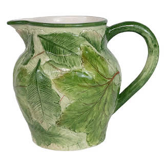 Tiffany & Co. Majolica Italian Ceramic Pitcher