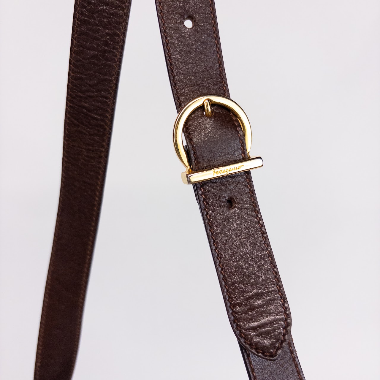 Salvatore Ferragamo Vintage Leather Crossbody Bag