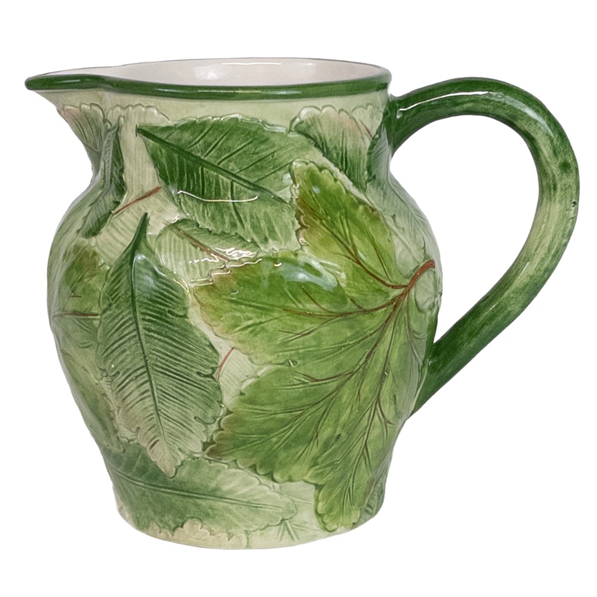 Tiffany & Co. Majolica Italian Ceramic Pitcher