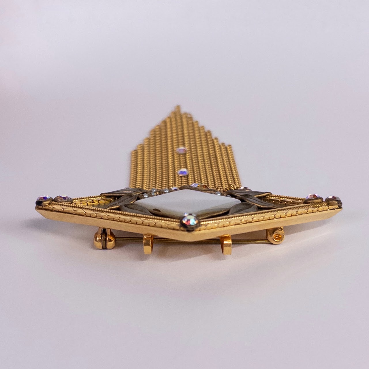 Marena Art Deco Convertible Brooch