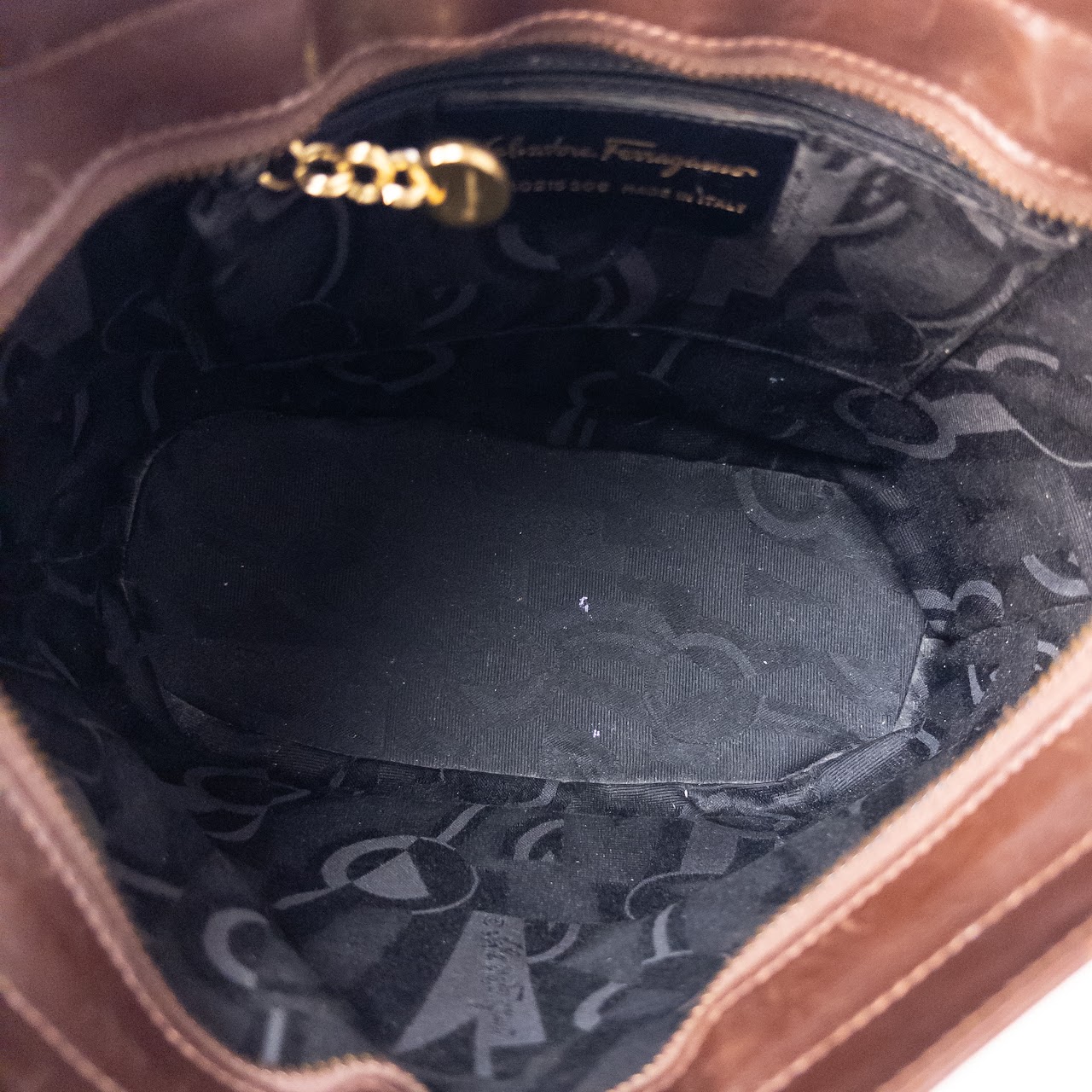 Salvatore Ferragamo Vintage Leather Crossbody Bag