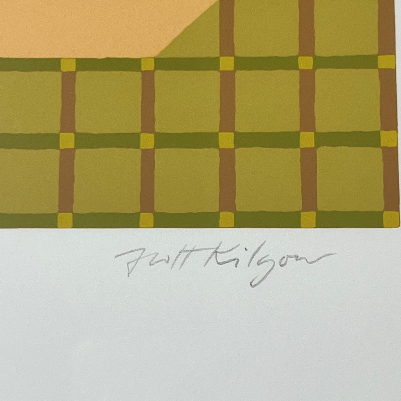 Scott Kilgour Signed Silkscreen, 1994 #3